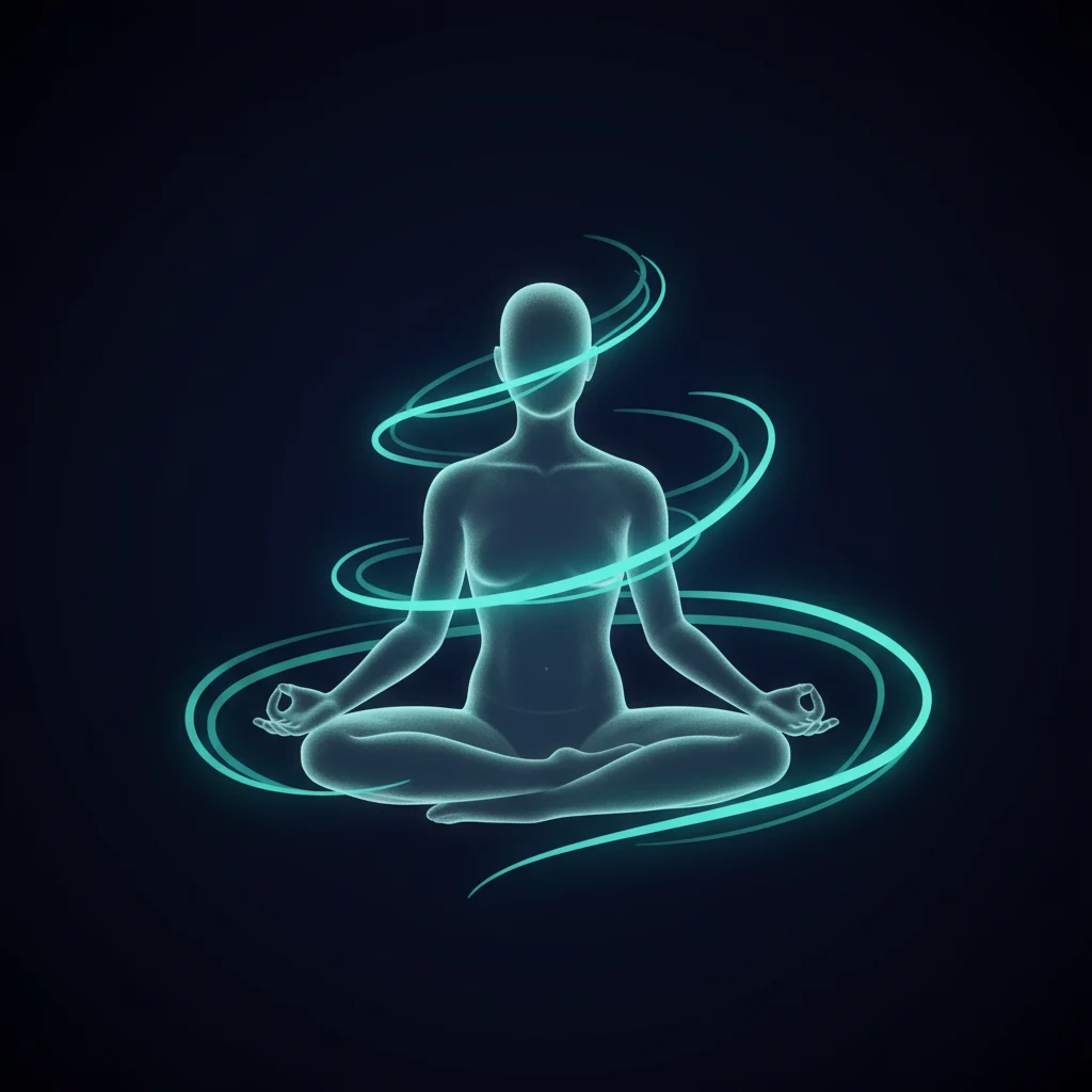 Elämänvoima ja energia - abstrakti hyvinvointikuva